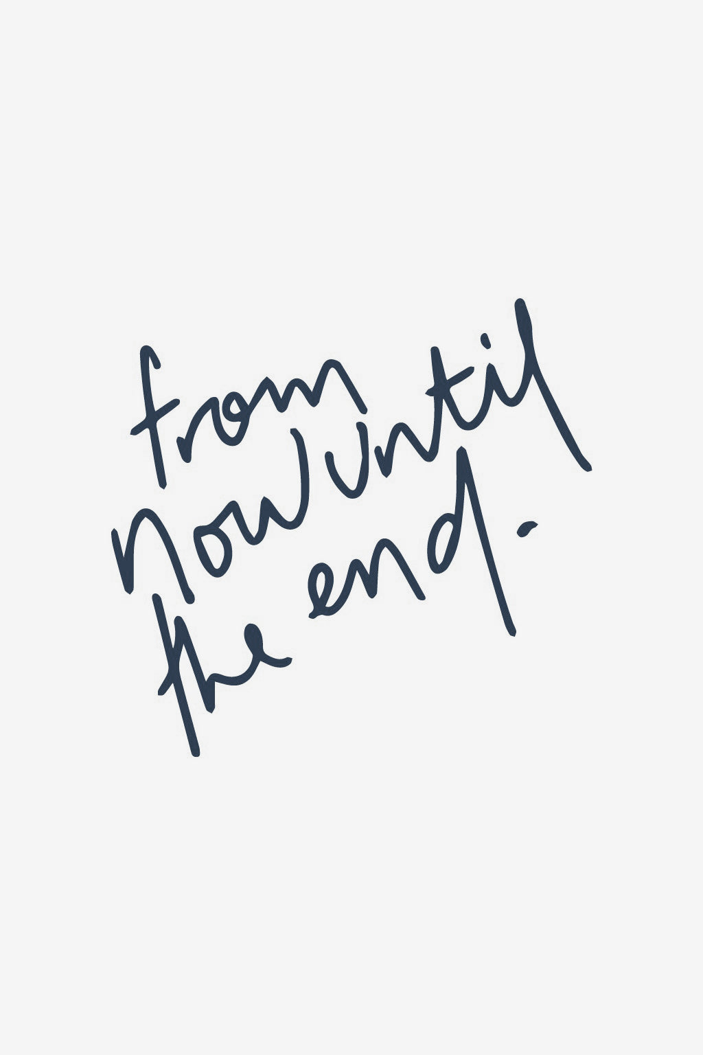 Od teď až do konce